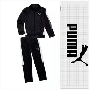 NWT Puma Black and White Tracksuit ~24M